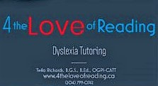 Winnipeg Dyslexia Tutor: 4 the love of Reading
